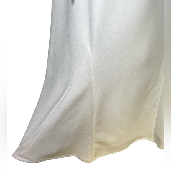 DKNY white dress with flared short sleeves sz 4 - Picture 3 of 6